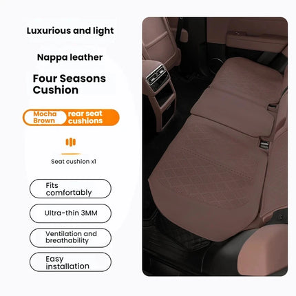 For VW GTI Polo Golf Passat Tiguan Arteon Touareg Taigo Car Seat Cushion Fit All-Season Seat Breathable Waterproof Accessories