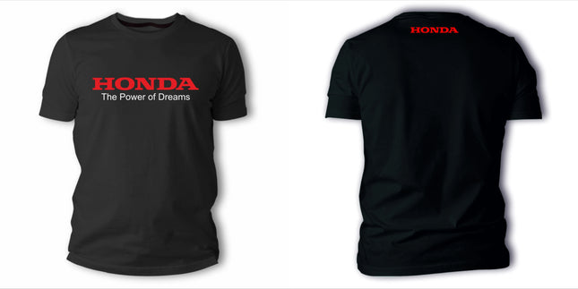 Honda Men's and Women's T-shirt Summer Y2k Tee Honda Racing Car High-end Short-sleeved Spring and Autumn Motorcycle Cycling Top