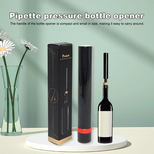 Needle Type Wine Opener Travel Portable Pocket Corkscrew Wine Bottle Opener for Home Restaurant Party Bar Accessories