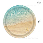10pcs 7inch plates
