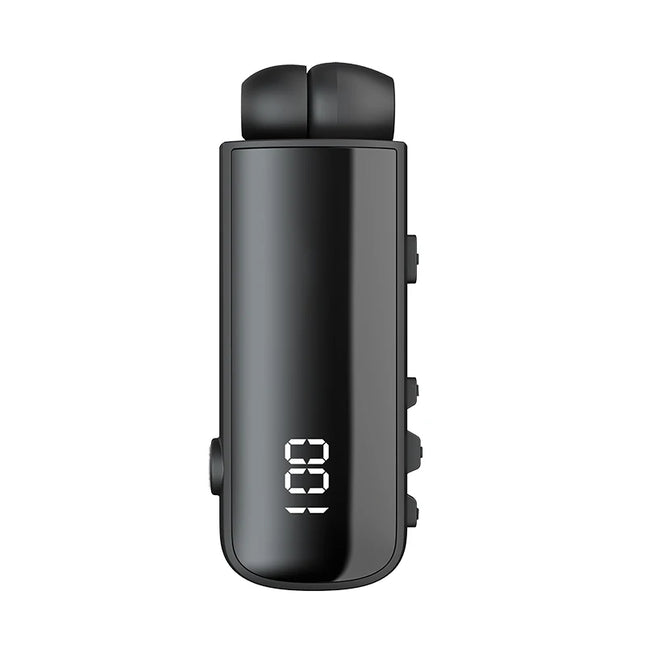 IPX7 Waterproof Wireless Bluetooth BT5.3 Long-Lasting Retractable Driver Headset FIRO MONO Headphone in Lotus with Wire
