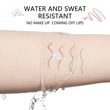 Matte Lip Linen Set, Natural Nude Lipstick Kit, Long-Lasting Waterproof, Valentine's Day Gift for Women & Girls, 1, 3, 4, 12Pcs