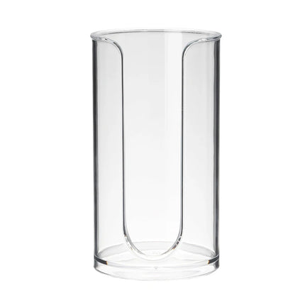 Acrylic Disposable Paper Cups Holder Cosmetic Cotton Storage Rack Bathroom Mouthwash Cup Dispenser Makeup Table Organizer