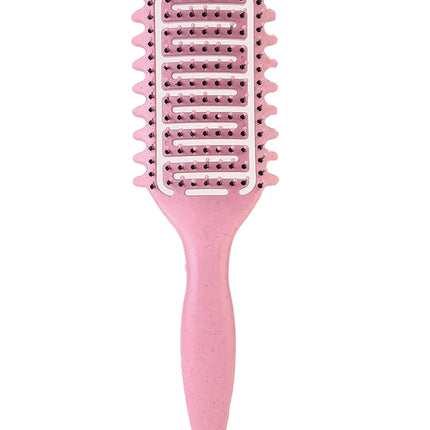 3 in 1 Curl Define Styling Brush Hollow Out Detangling Hair Brush Tangled Hair Comb Shaping Defining Curls Barber Styling Tools