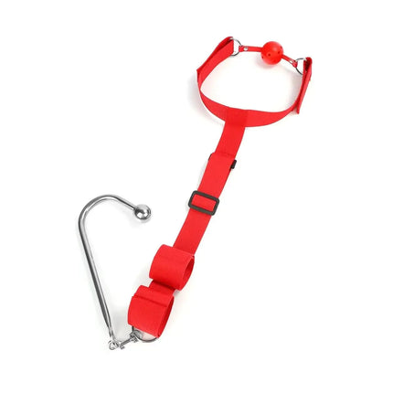 Hot-selling reverse mouth gag, SM training anal hook, reverse mouth gag, adult forced training props, adult products