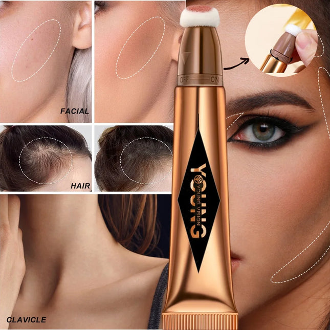 6-color cushion cotton blush, skin-friendly, non-irritating highlighter that blends naturally without clumping.