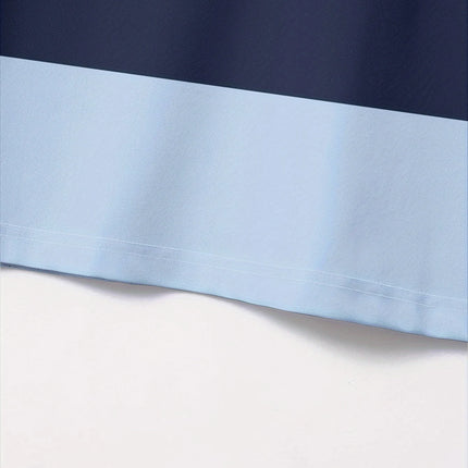 Men's Fashionable Summer Striped Casual Short Sleeved Shirt, Button Neck, Mixed Color Suitable for Golf or Casual Wear