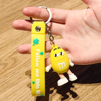 Cartoon Candy Doll Cute Boudoir Personality Keyringchain Bag Small Pendant Accessories Keychain Couple Decoration Gift Wholesale