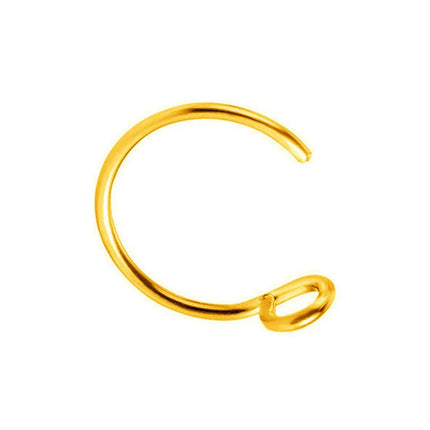 Fake Nose Ring Faux Piercing Jewelry 8Mm Fake Nose Ring Hoop For Faux Lip Septum Nose Ring Set Fake Lip Ring Lip Nail New