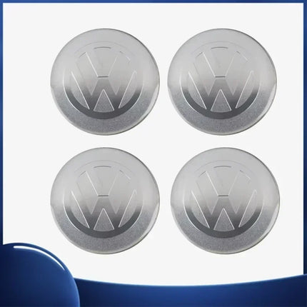 4pcs 56mm Car Wheel Center Sticker for Volkswagen VW GTI ABT Golf 5 6 Polo Passat Tiguan CC Beetle Touran Scirocco Sharan SR32