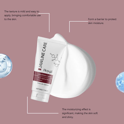 HOYGI Collagen Neck Cream Firming Lasting Hydration Increase Skin Elasticity Fade Fine Lines Nourishing Smooth Neck Care Lotion