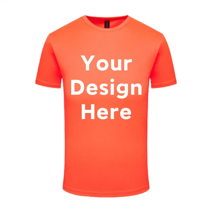 Summer quick-dryingT-shirt Round Neck Solid Color Marathon Team Shirt Sportswear Custom Shirt Embroidery Printing Exclusive LOGO