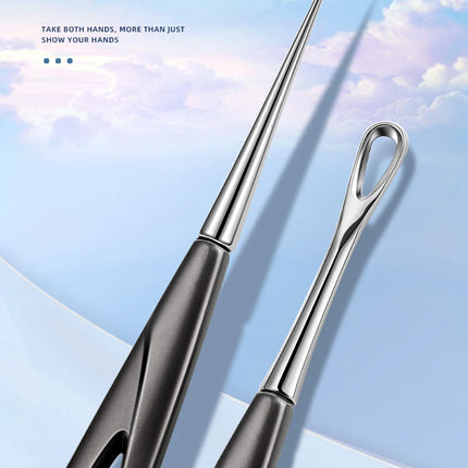 Acne Needle Blackhead Clip Remover Extraction Popper Pore Black Head Cleaner Face Skin Care Deep Cleansing Needle Tool