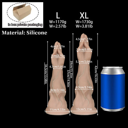 46cm Hand Anal Plug Arm Dildo Vaginal Butt Dilator Deep Stimulator Anus Expander Big Dildo Masturbator Adult Anal Sex Toys 18+