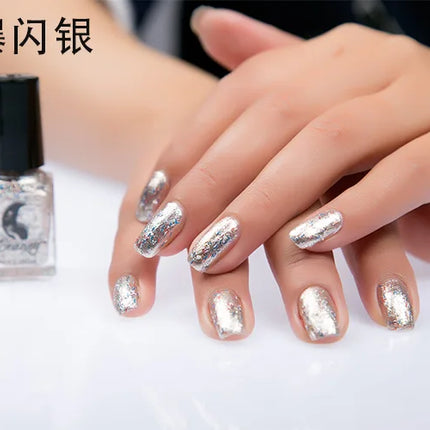 Metal Colour Nail Gel Polish Semi Permanent Mirror Gel Varnish Base Top Coat UV Gel Varnish Soak Off Nails Art Glue Nail Polish