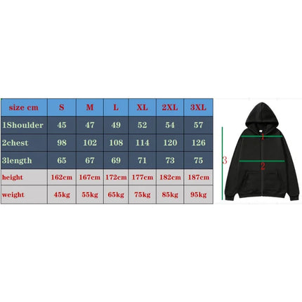 Y2K hoodie, men's, graphic print clothing, hip hop style, gothic, gothic, long sleeves, winter, high street