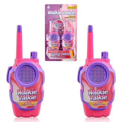 Video Walkie Talkies for Kids 2 Pack Rechargeable Toddler Toys for Indoor Camping Travel Birthday Gfits for Kids Ages 3-12