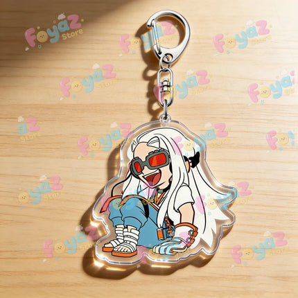 GACHIAKUTA Cartoon Chibi Keychain Accessories Bag Anime Keyrings Jewelry Manga Game Fans Gifts