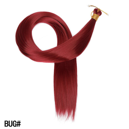 30inch Straight Hair Extensions 150g Bone Straight Braiding Hair Soft Synthetic Bundles Crochet Braids Hair Bundles for Braiding