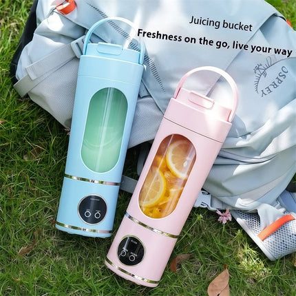 2026 New Upgrade New Household Charging MINI Portable Juice Maker Blender 700ML Large Capacity Digital Display Juice Cup 12-Blad
