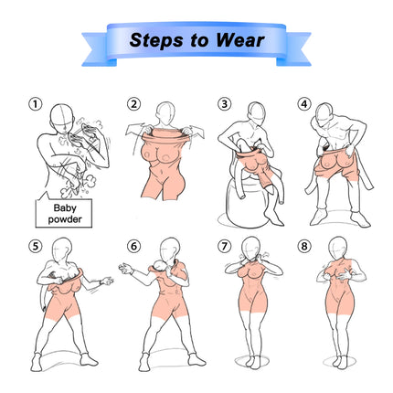 CYOMI Fake Boobs Silicone Bodysuit Artificial Breast Forms Fake Pussy Underwear Suits Shemale Crossdresser Transvestite Cosplay