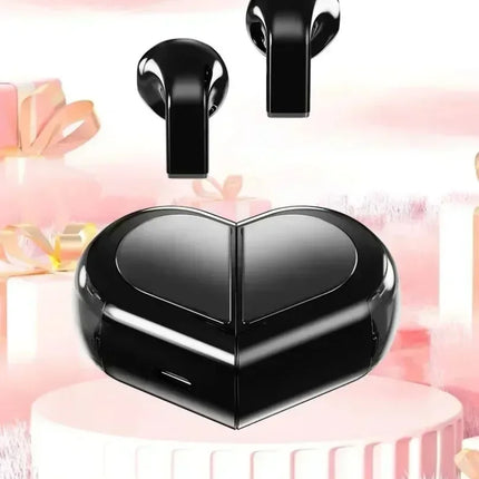 2025 Rotatable Love Heart Shaped Charging Case Low Latency Headphones NEW K520 Wireless Stereo Earbuds EarphoneFor Phone Tablet
