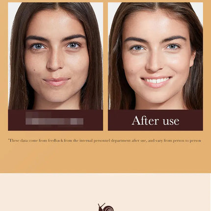 SPF50+ Gold Snail Sunscreen BB Cream Whitening Foundation Concealer Moisturizing Long Lasting Even Skin Tone Makeup Base Primer