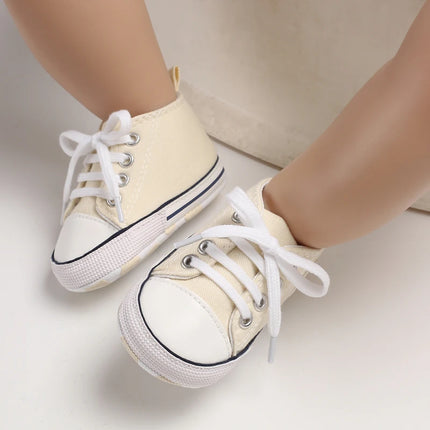 Infant Toddler Anti-slip Baby Shoes Baby Canvas Classic Sneakers Newborn Star Sports Shoes Baby Boys Girls First Walkers Shoes