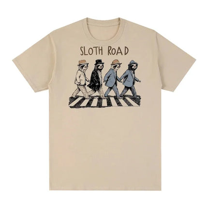 Shulanlu Vintage T-shirt | The Beatles John Lennon Rock & Hip-hop | 100% Cotton Unisex New Arrival Tees Men And Women T-shirts