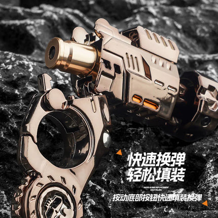 EDC Metal Multi Playability Ratchet Flip Antistress Toy Gun Ejection Shell Stress Relief Fidget Spinner Fidgeting Toys Gifts