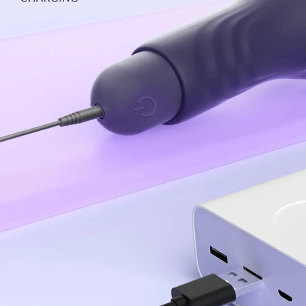 Powerful Vibrating Glans Trainer for Men Masturbator Penis G Spot Soft Fingertip Prolong Endurance Massage Vibrator Erotic Toys- VIBRATEUR