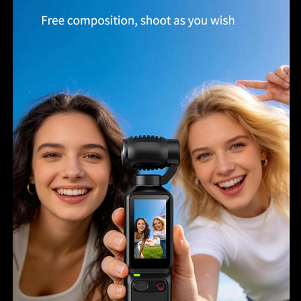 HD 1080P Portable Action Camera With Desktop Stand For Vlog YouTube Girls Entry Video Recording Record Life Action Cameras Cam