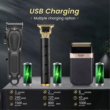 T9 Cordless Professional Hair Clippers Electric Trimmers For Men Clipper hair
