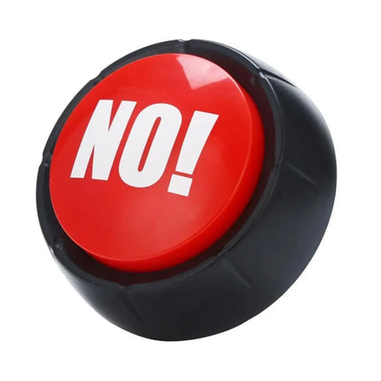 Funny Interactive Yes No Button Sound Prop Game Show Maybe Sorry Button Team Talking Communication Answer Buzzers Gag Gifts