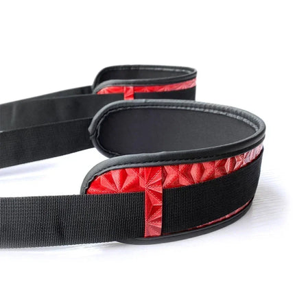 Couples Intimate Tools ncorporate Self Bandage Belt BDSM Configurations With Sex Swing Bondage And Leg Spreader Rope Systems