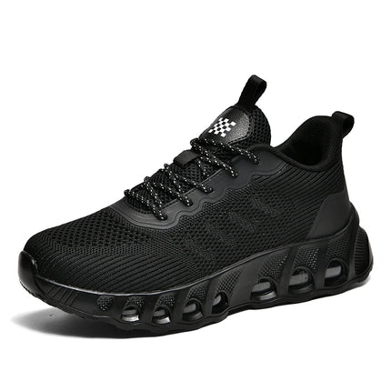 Men's air cushion casual sneakers spring summer lightweight outdoor racing running shoes breathable plus size speed sports shoes