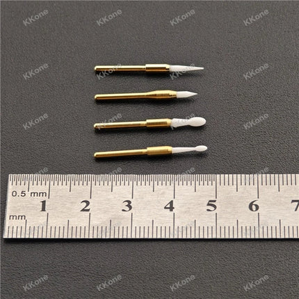 5Pcs Dental Gum Cutting Ceramic Bur High Speed Soft Tissue Trimmer Polishing Bleeding Free