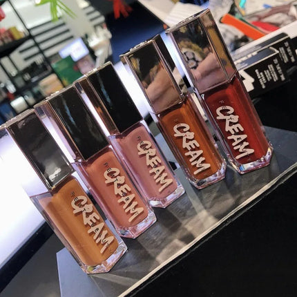 Fenty Beauty Lip Gloss Lipstick Water Gloss Highlight Mirror Lasting FUSSY HEAT RIRI Sparkling Charming Moisturizing Lip Care