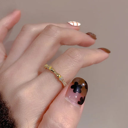925 Sterling Silver Heart Ring / Bague Argent 925 Cœur Ajouré