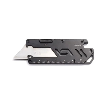 SK5 Stainless Steel Utility Knife Multifunctional 5 In 1 Art Knife Household Box Paper Letter Cutter Carving Knife EDC Tool