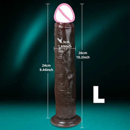 Realistic Penis Sliding Foreskin Dildo Sexy Adult Toys Female Vagina Clitoral Stimulator Dick Women G-spot Masturbator Massager