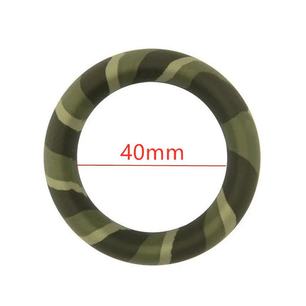 Big Size Silicone Cock Rings For Men Scrotum Testis Restraint Male Delay Ejaculation Penis Lasting Erection Adult Games Reusable