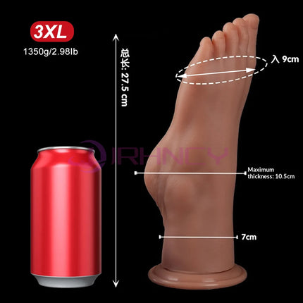 Soft Feet Anal Plug Big Silicone ButtPlug Deep Masturbator Dildo Dilator Stimulator Anal Dildo Adult Sex Toys For Women 18+