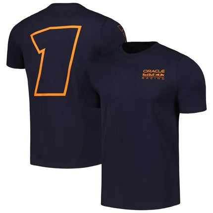 Red Bull Racing Teams 1 Driver Fans Men Summer T-shirt Summer Short Women T Shirts 2025 New Sports Children Clothes Tee Tops