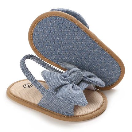 VALEN SINA 0-18M Newborn Girls Summer Shoes Sandals First Walkers Newborn Shoes Casual Soft Sole Sandals Preschool Shoes