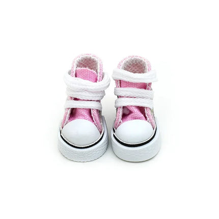 3.5cm 5cm Blythe Doll Shoes 20cmdoll Canvas Shoes 10cm Doll Bjd Shoes Doll Accessories Change Dress Game Playing House Gift Toys