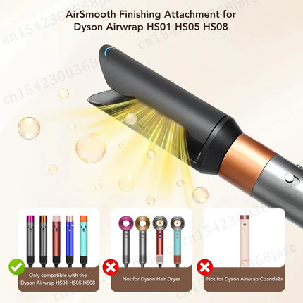 Upgraded Hair Straightener Attachment Airflow Smooth Nozzle Attachment SenCiciMen X9 For Dyson Airwrap HS01 HS05 HS08 Nozzle