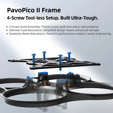 BETAFPV Pavo Pico II Brushless Whoop Frame O4 Air Unit Bracket II 2025 NEW