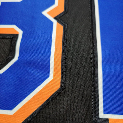 Customized Name And Number DIY Men's Embroidery Baseball Jersey New York V-Neck Personalized Short Sleeve Button Down Shirts