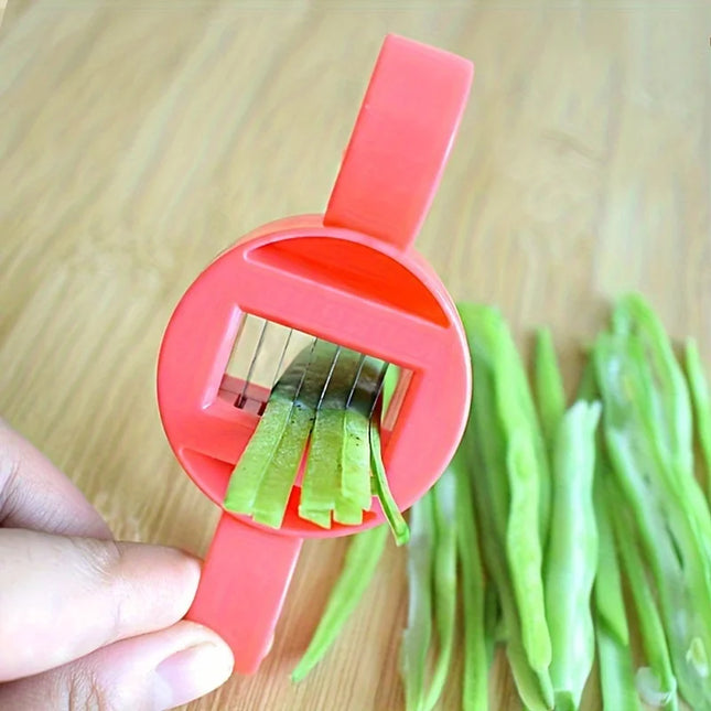 1PC Home Use Multi-Function Bean Sprout Slicer Kitchen Tool Small Vegetable Cutter String Bean Thread Maker